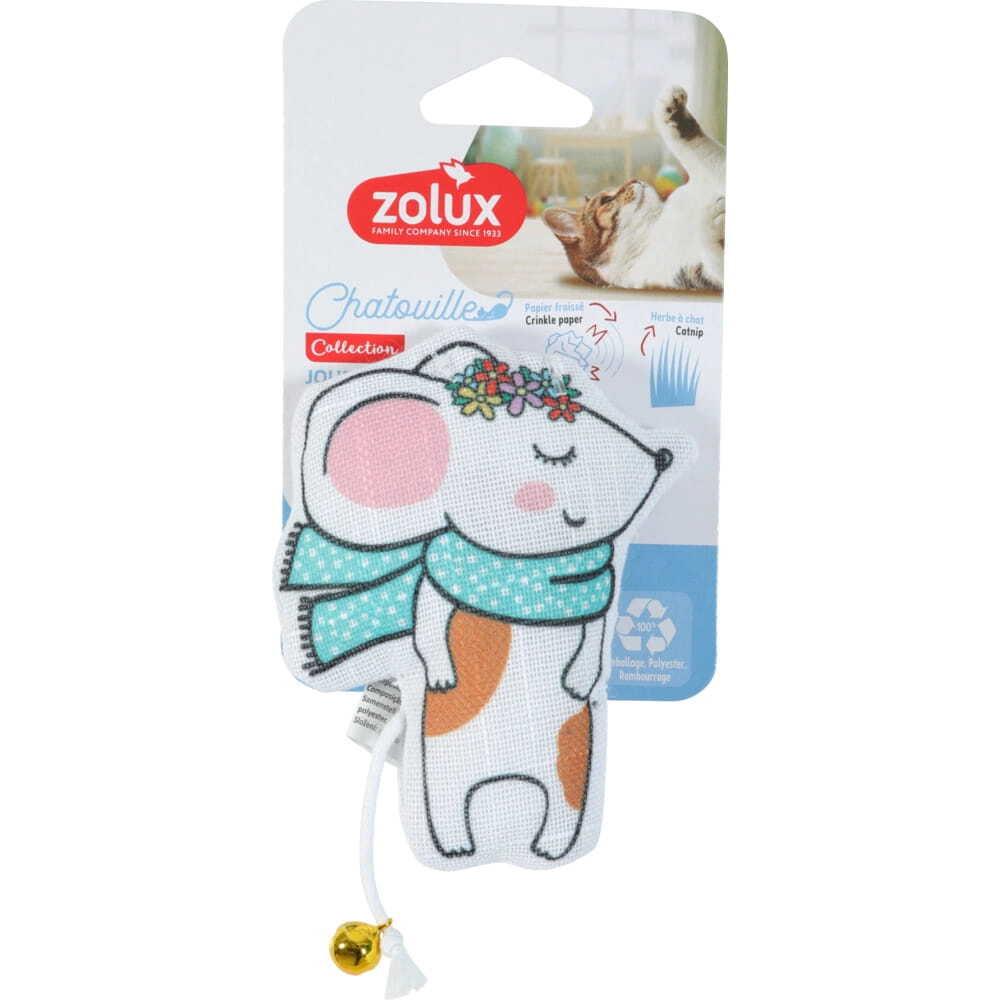 Meilleurs prix pour Jouet pour chat souris en grelot fleurs Zolux