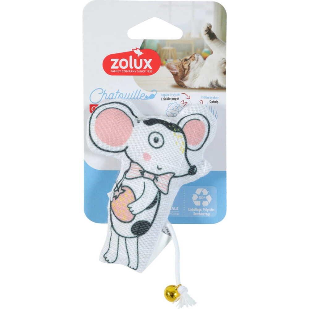 Comparer les prix de Jouet pour chat souris en grelot fraise Zolux