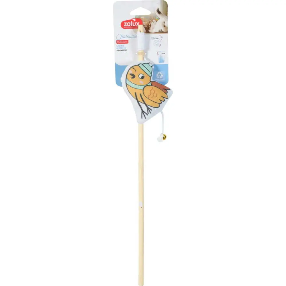 Meilleurs prix pour Canne à pêche pour chat Oiseau Zolux
