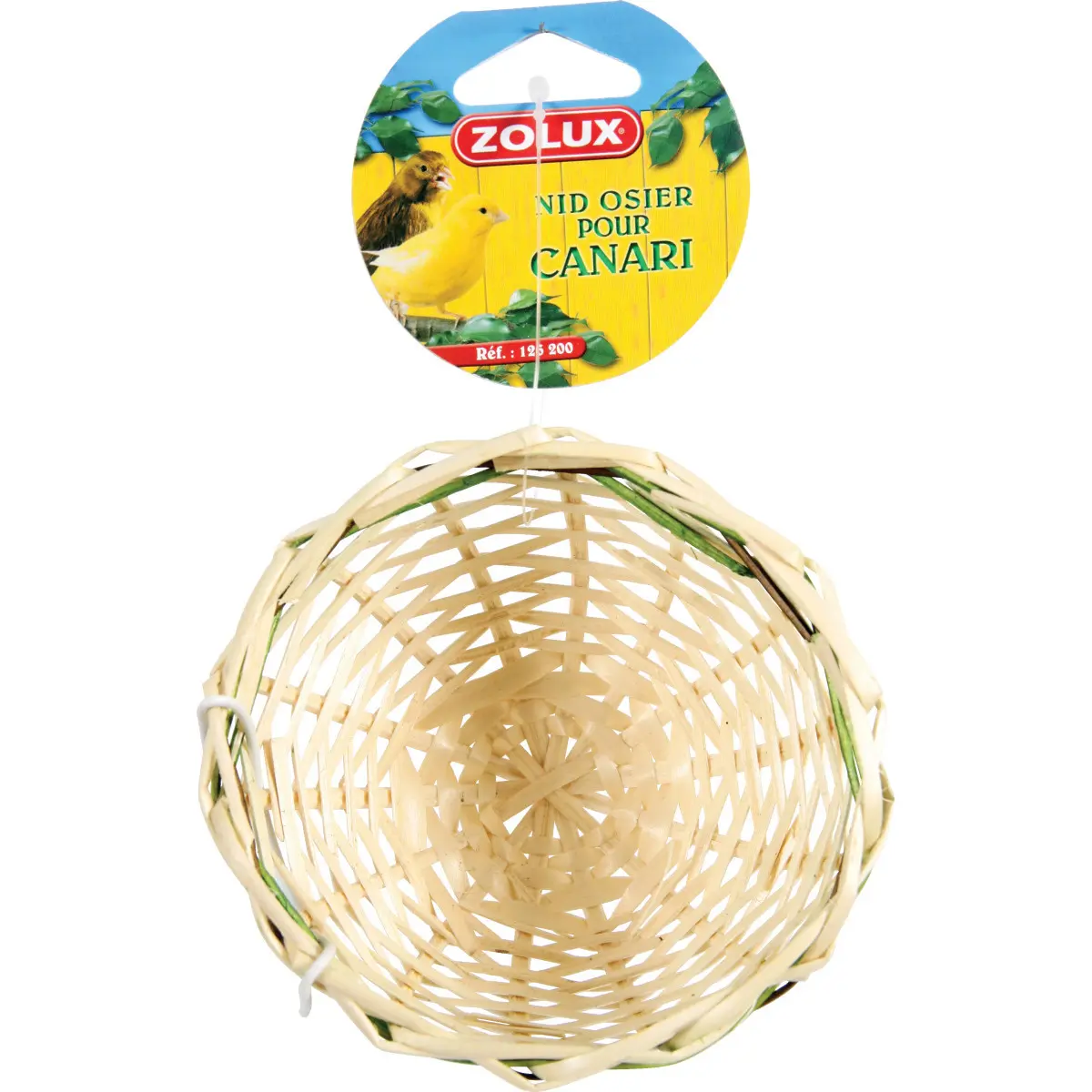 Zolux Beige Rattan Nest For Canaries