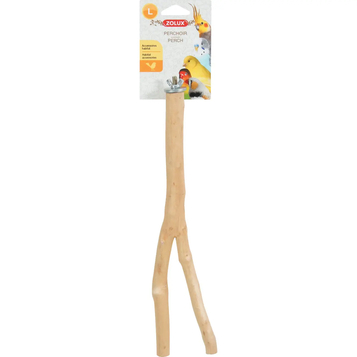 Zolux Beige Natural Branch Bird Perch