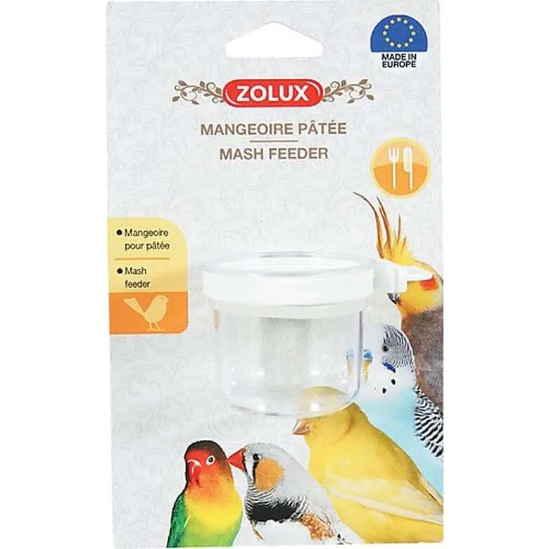 Zolux Blanc Bird Feeder
