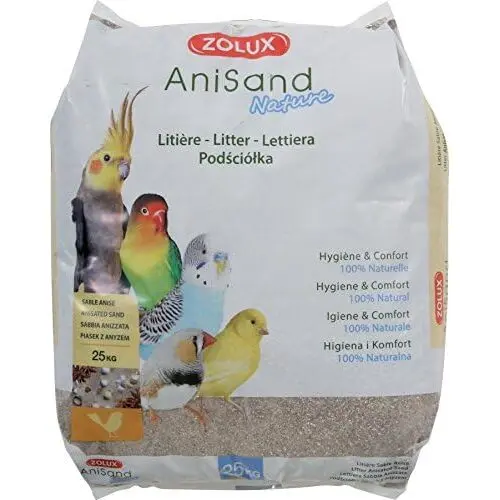 Zolux Blanc Anise Crystal Sand For Birds