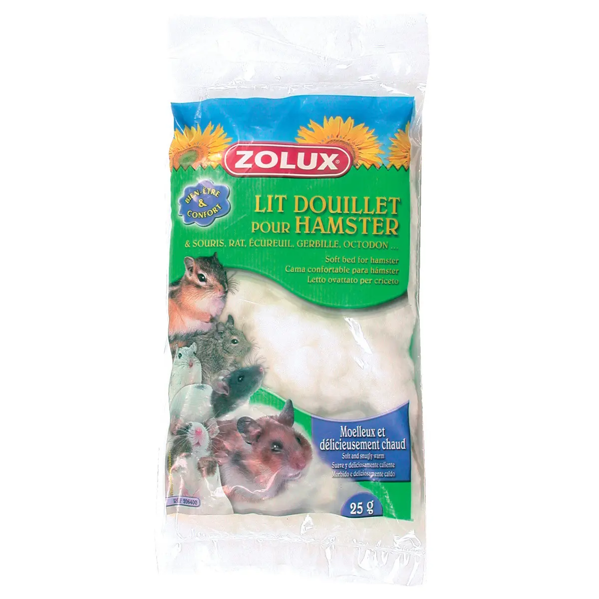 Zolux Blanc Cozy Bed For Rodents