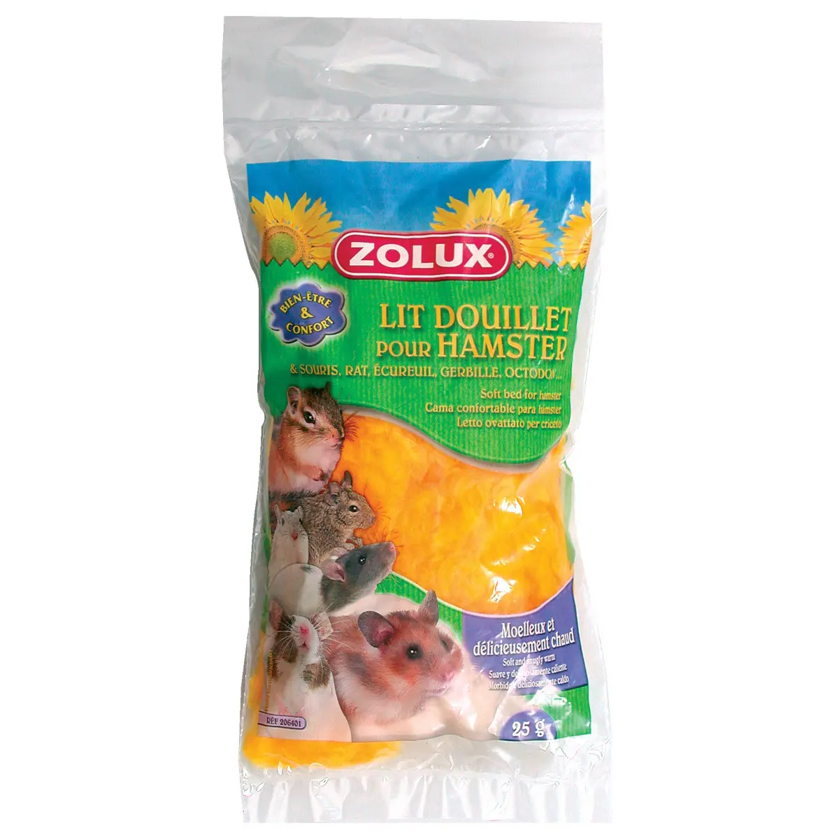 Zolux Multicolore Cozy Bed For Rodents