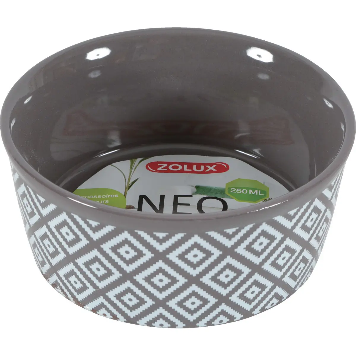 Zolux Gris Stoneware Bowl For Rodents Neo