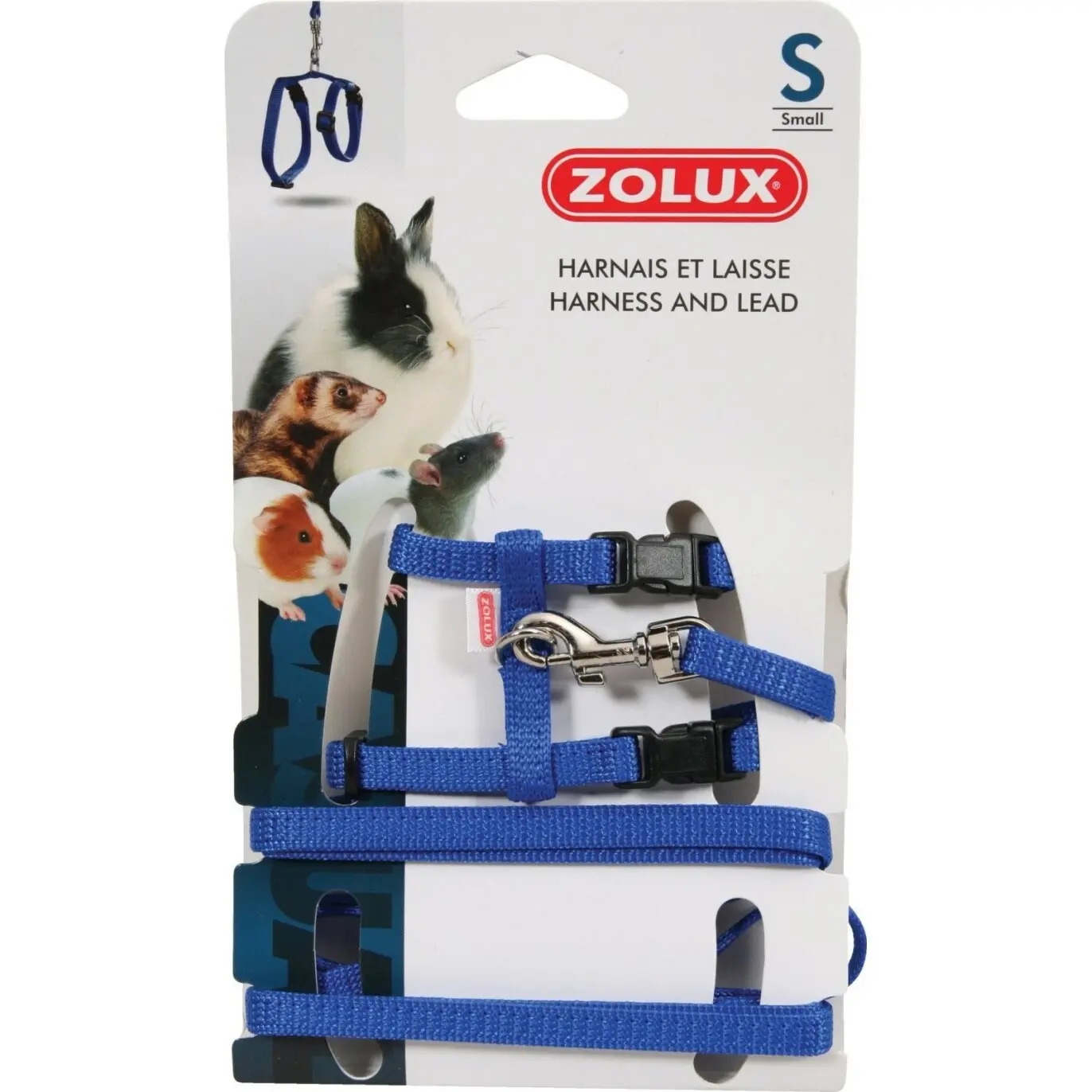 Zolux Bleu Small Animal Harnesses