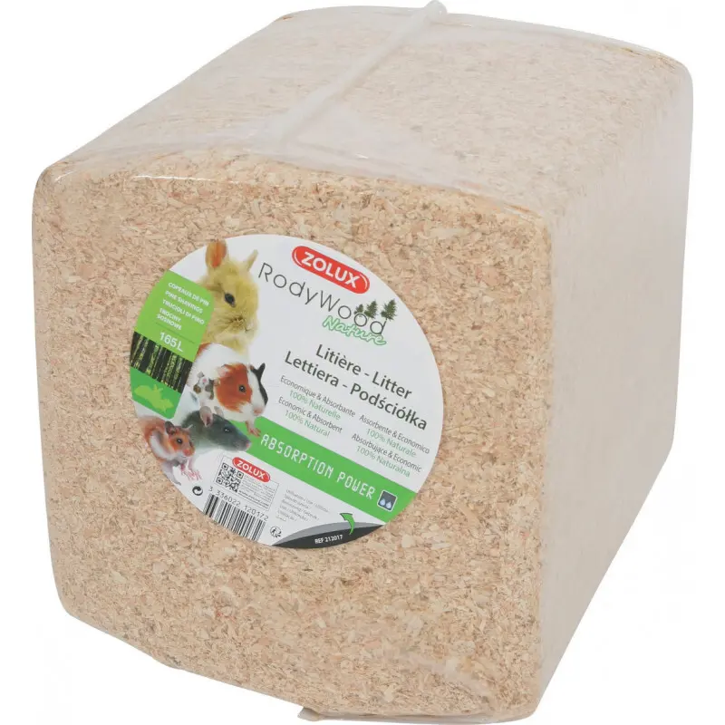 Zolux Beige Litter Rodywood Nature