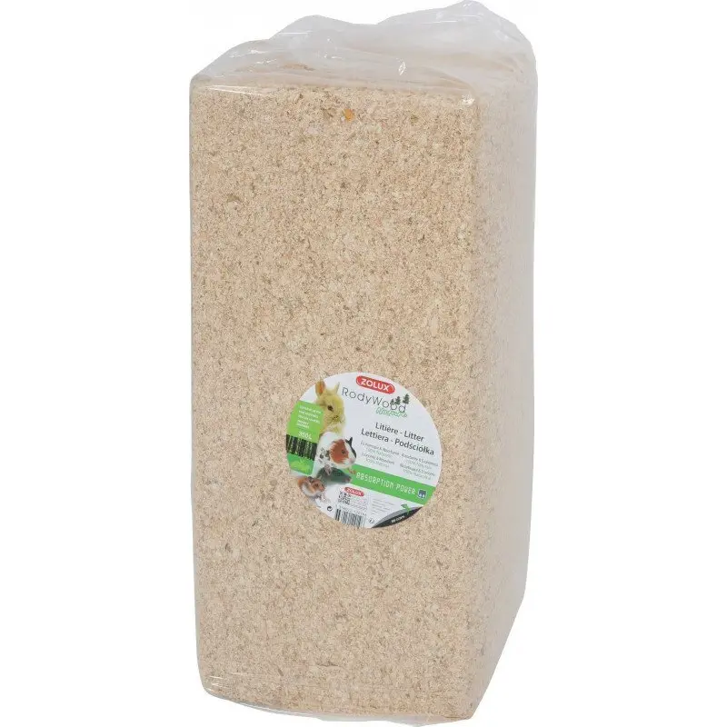 Zolux Beige Litter Rodywood Nature