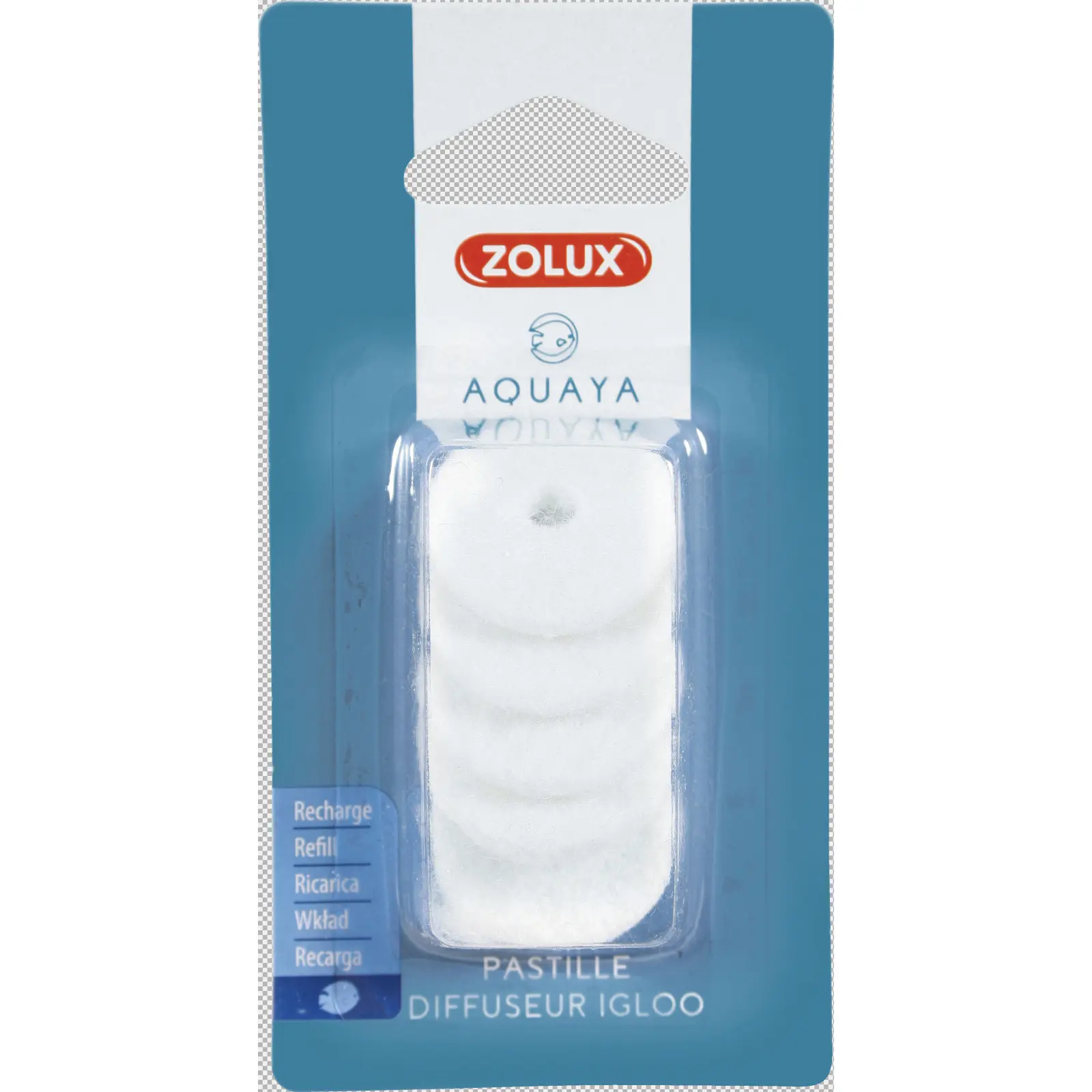 Zolux Blanc Ersatztabletten Für Iglu-Luftverteiler Für Aquarien (X5)