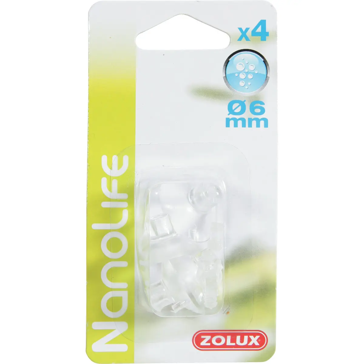 Zolux Blanc Suction Cups For Air Hoses (X4)
