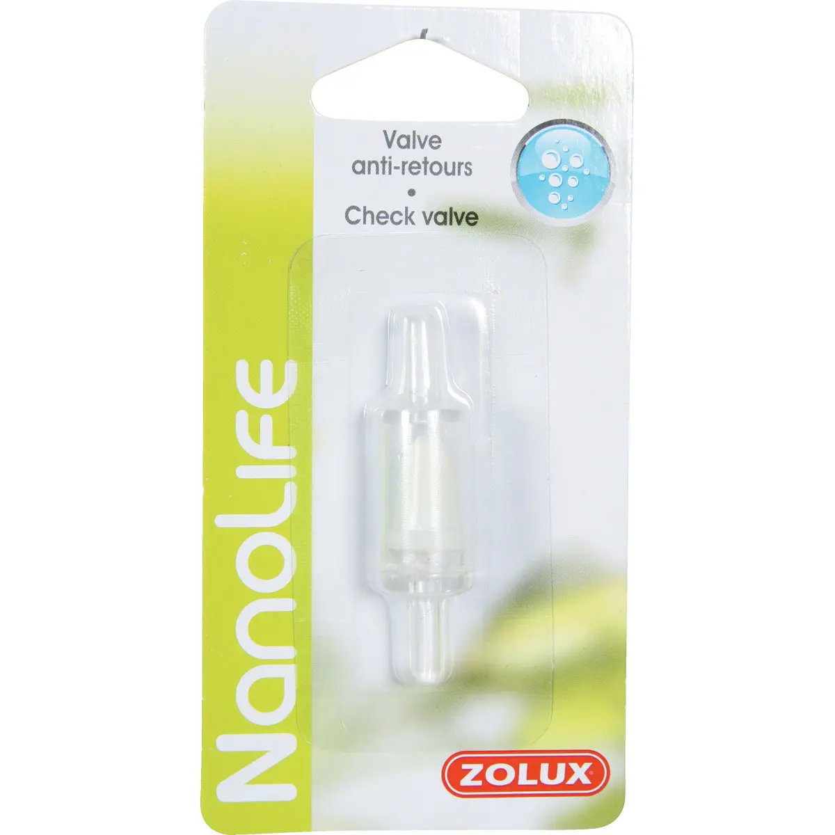 Zolux Blanc Check Valve For Aquarium Air Hose