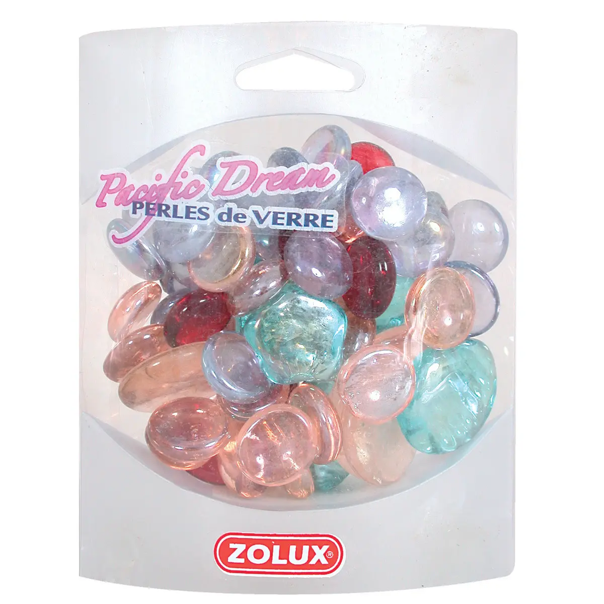 Comparer les prix de Gravier Décoratif Pour Aquarium - Zolux - Pacific Dream - 400g - Perles De Verre - Facile À Nettoyer