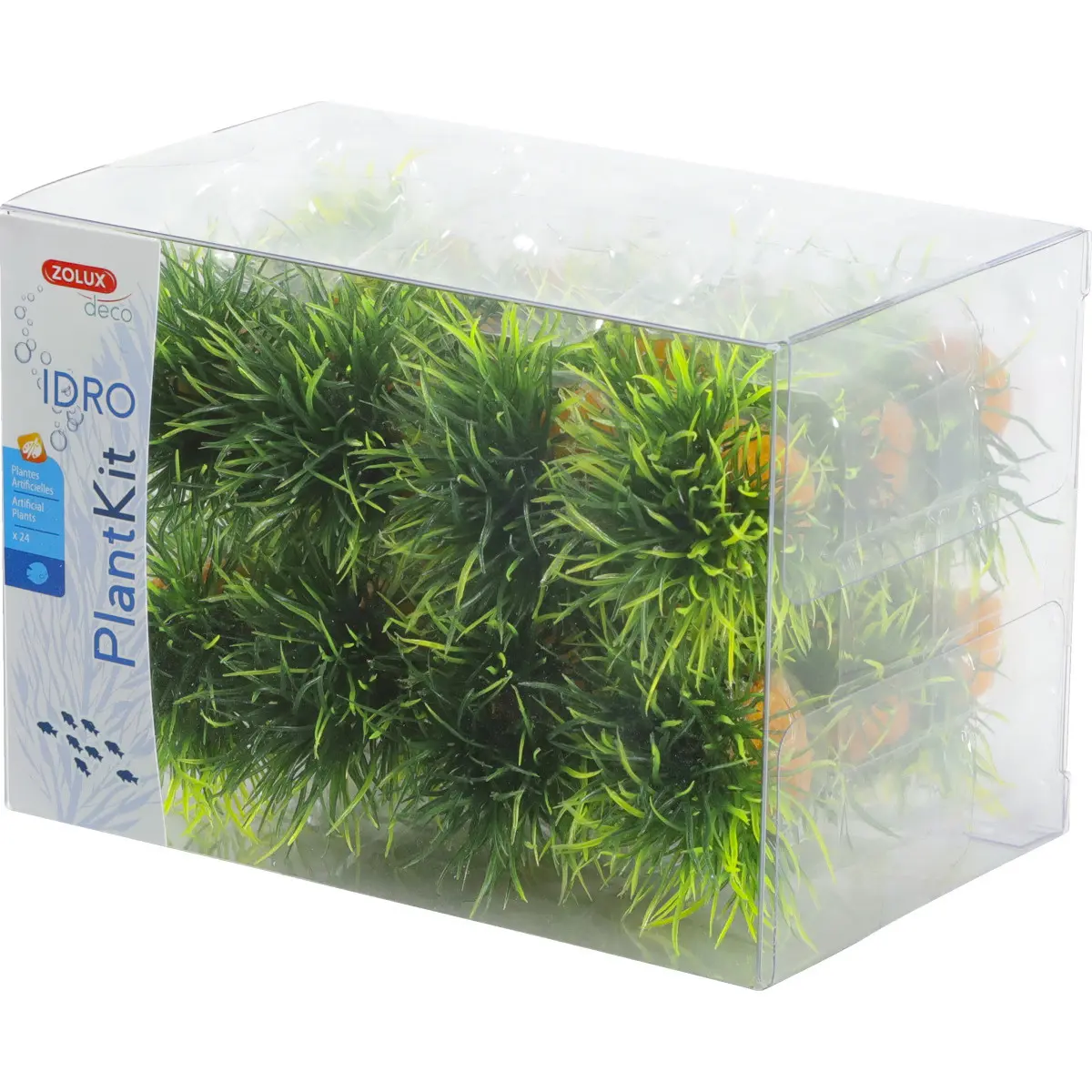 Zolux Blanc Small Plantkit Decorative Bushes Idro (X24)