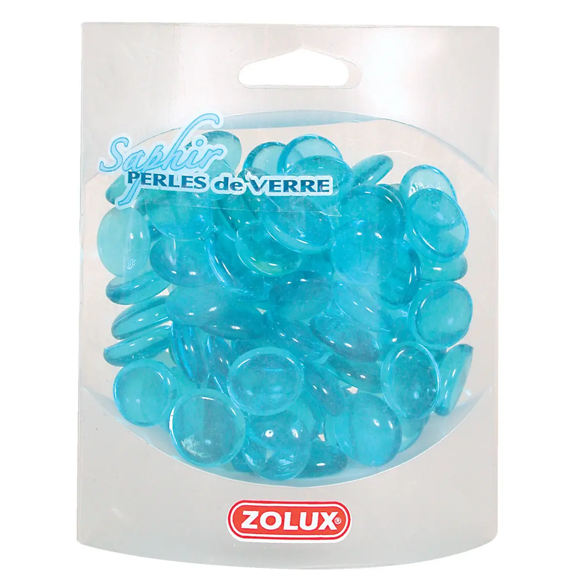 Zolux Blanc Sapphire Glass Beads