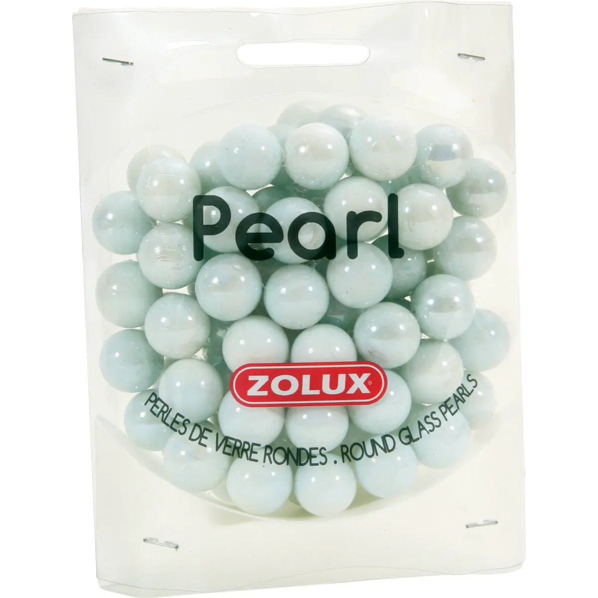 Zolux Blanc Glass Beads Pearl