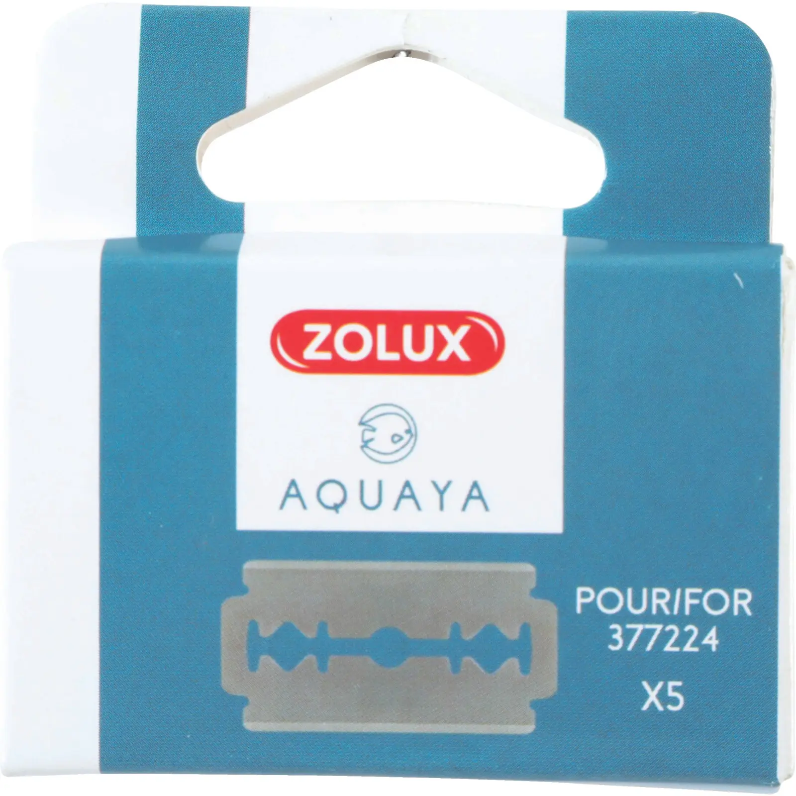 Lames de recharge pour racloir Zolux (x5)