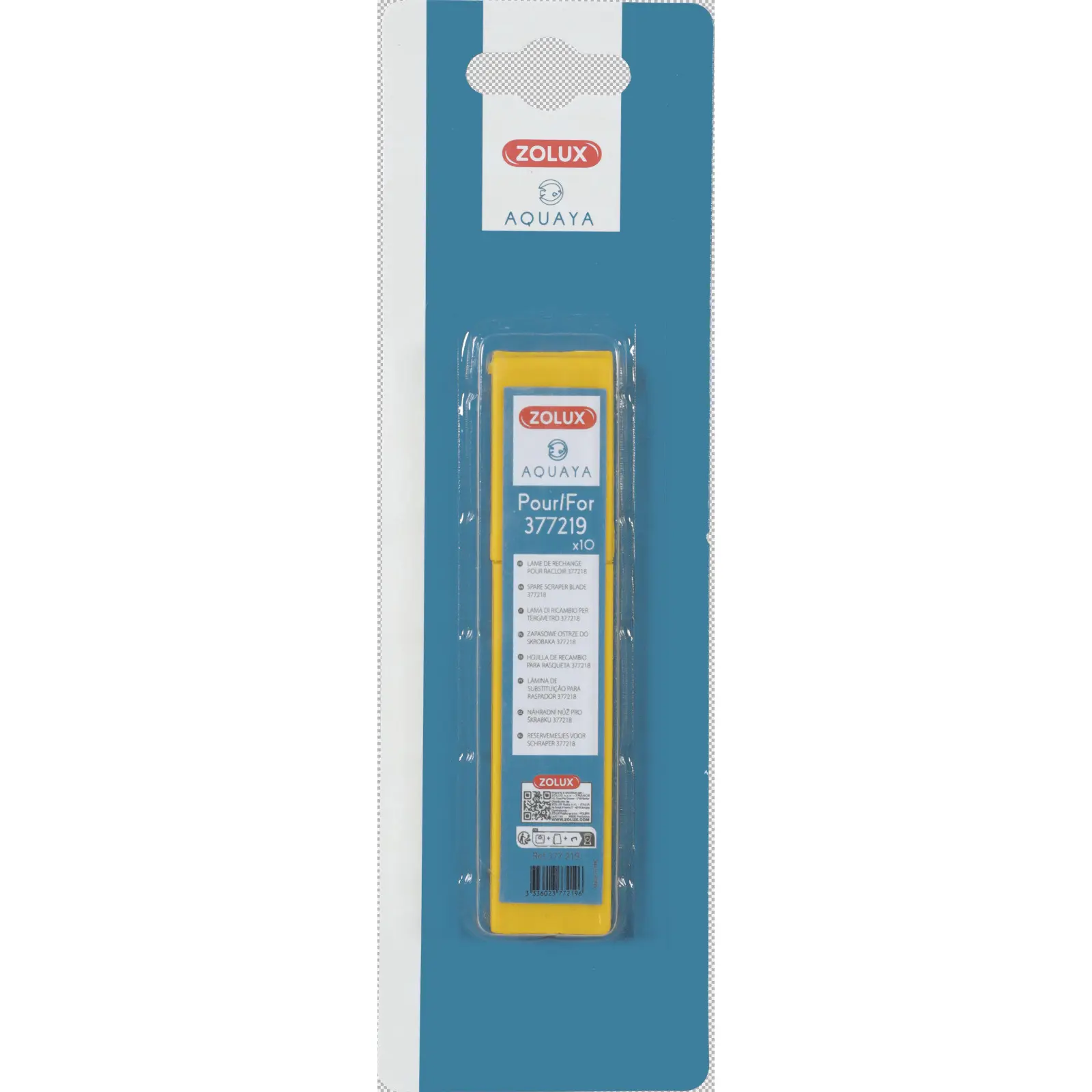 Lames de recharge pour racloir à main Zolux (x10)