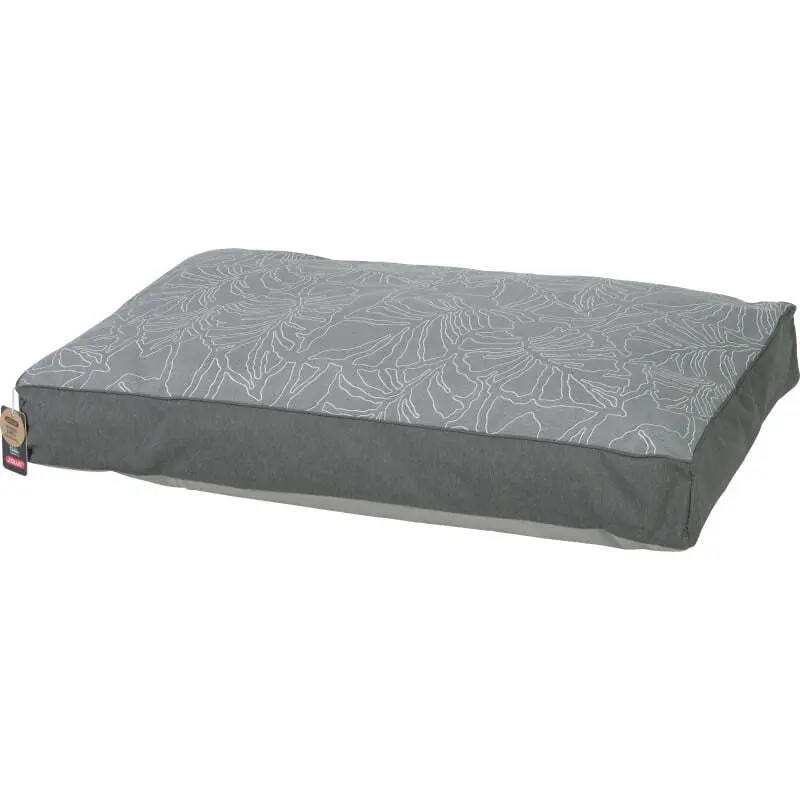 Zolux Gris Wadded Cat Cushion With Removable Cover Naya