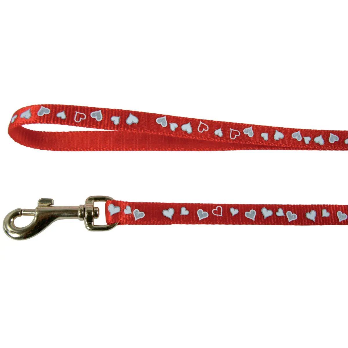 Zolux Rouge Reflective Heart Cat Lead
