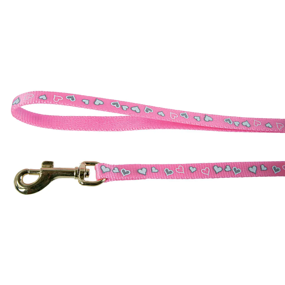 Zolux Rose Reflective Heart Cat Lead