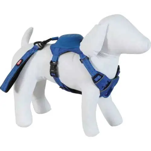 Zolux Bleu Dog Harness And Lead Easy Ride