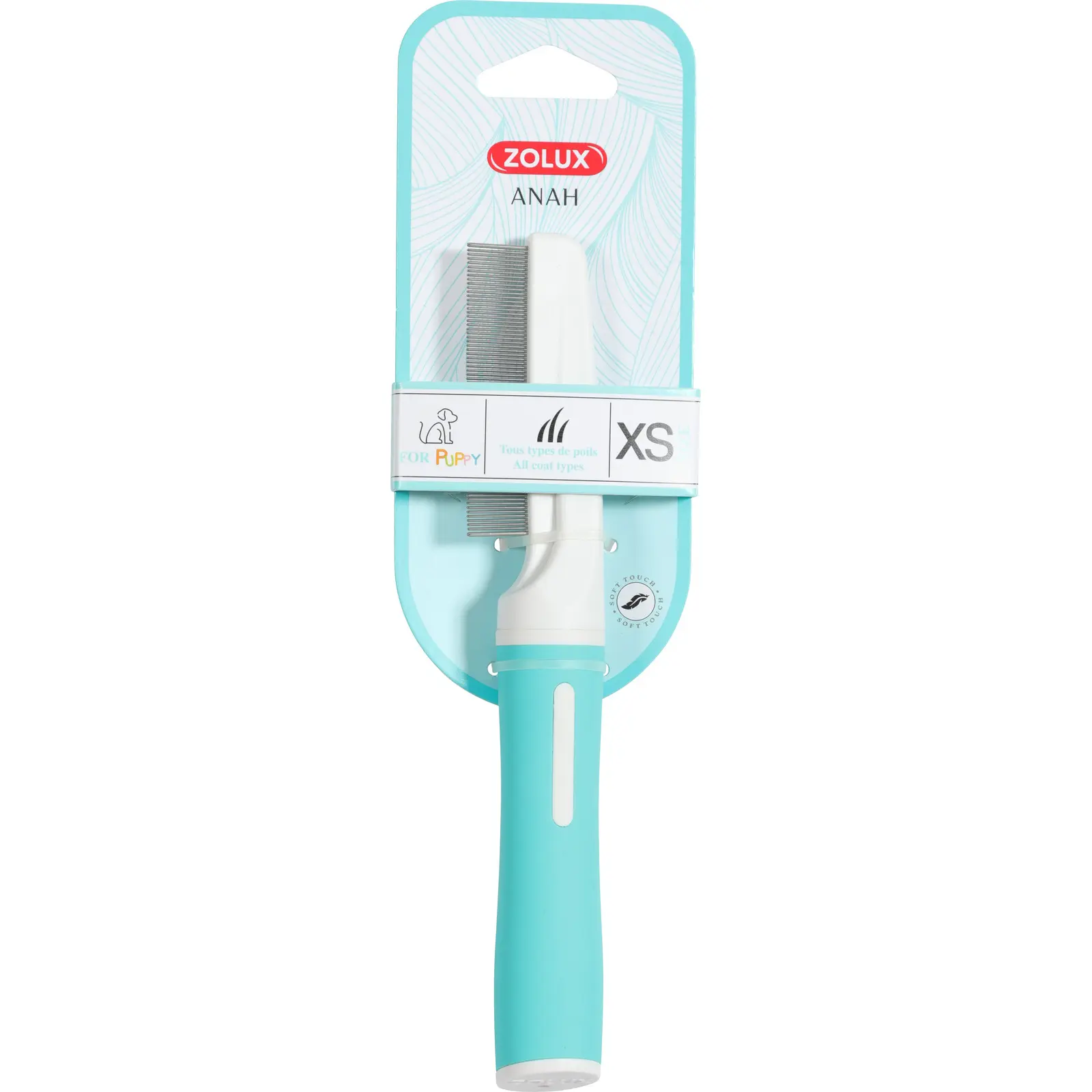 Zolux Blanc Puppy Flea Comb Anah