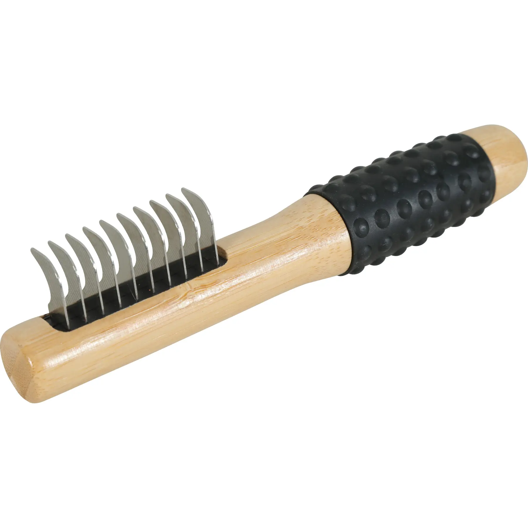 Zolux Beige Dog Detangling Comb Bambou
