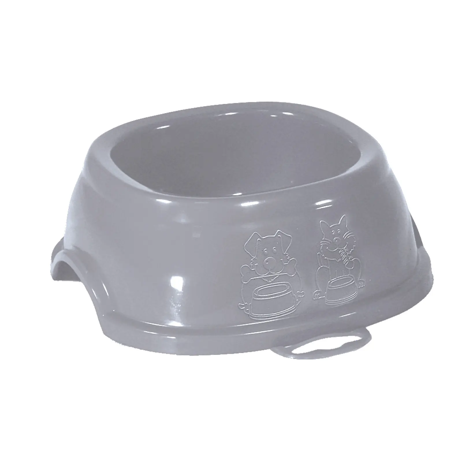 Zolux Gris Non-Slip Plastic Bowl For Dogs