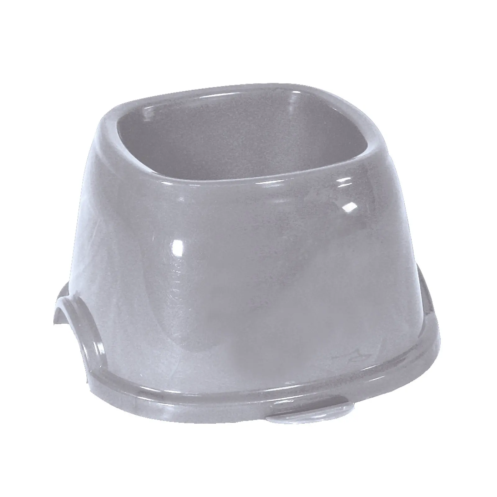 Zolux Gris Non-Slip Plastic Bowl For Cocker Spaniel