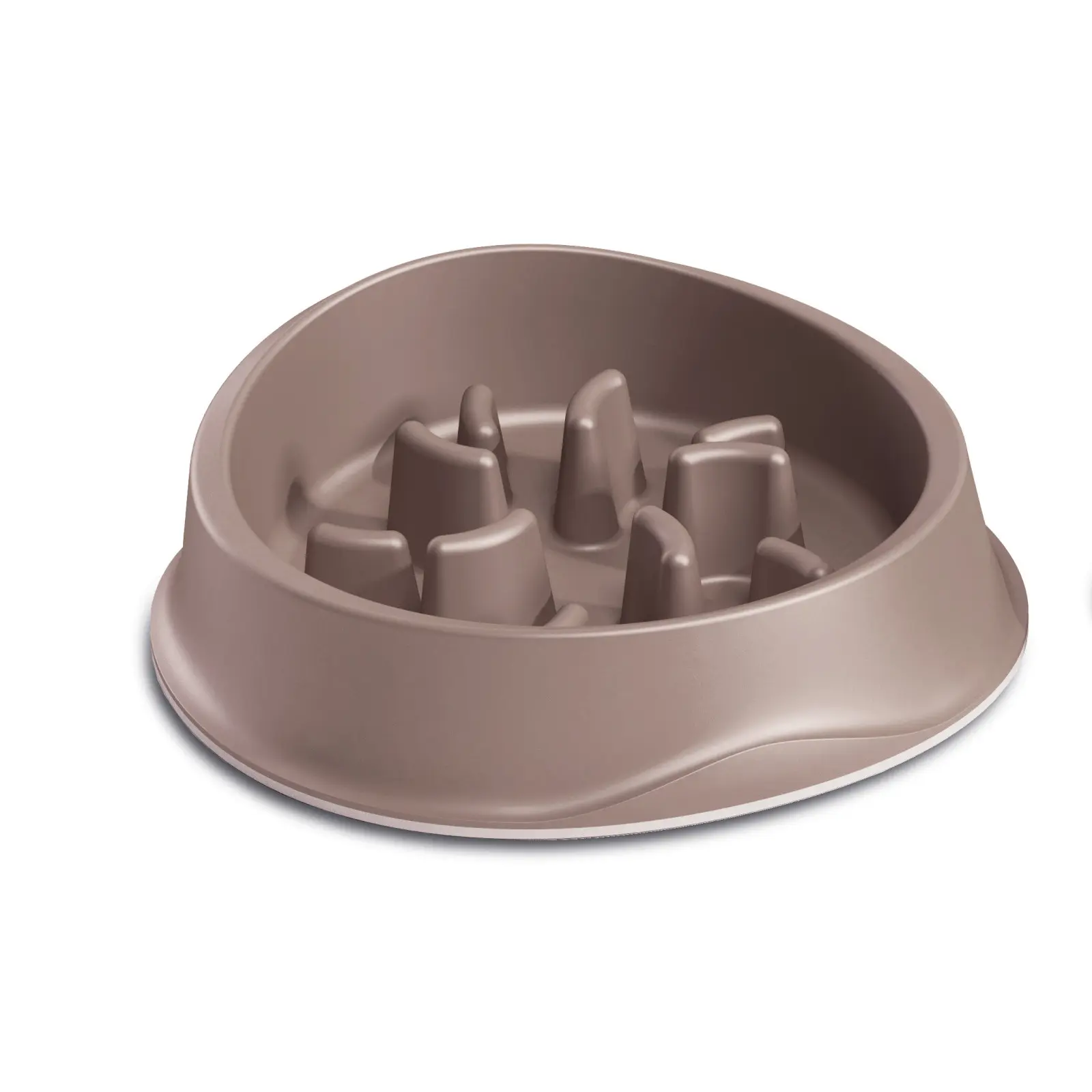 Meilleurs prix pour Zolux - Ecuelle antidérapante Slow feeder 0.5 litres taupe