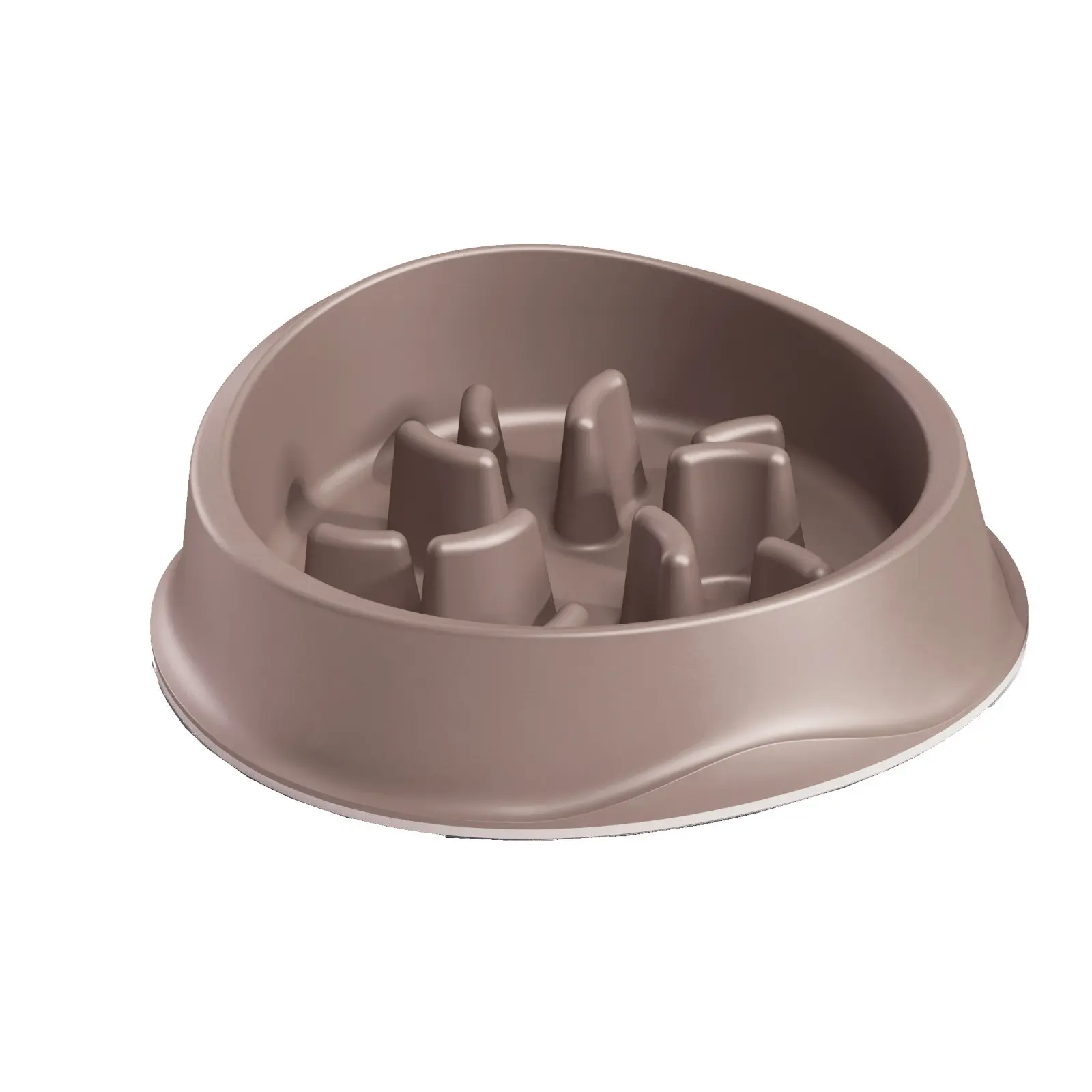 Zolux Beige Slow Anti-Slip Bowl Stefanplast