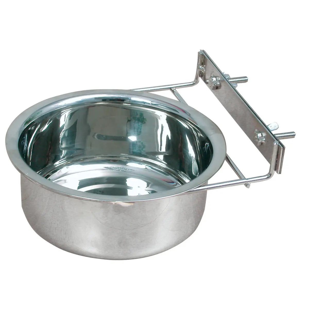 Zolux Argenté Fixable Stainless Steel Bowl
