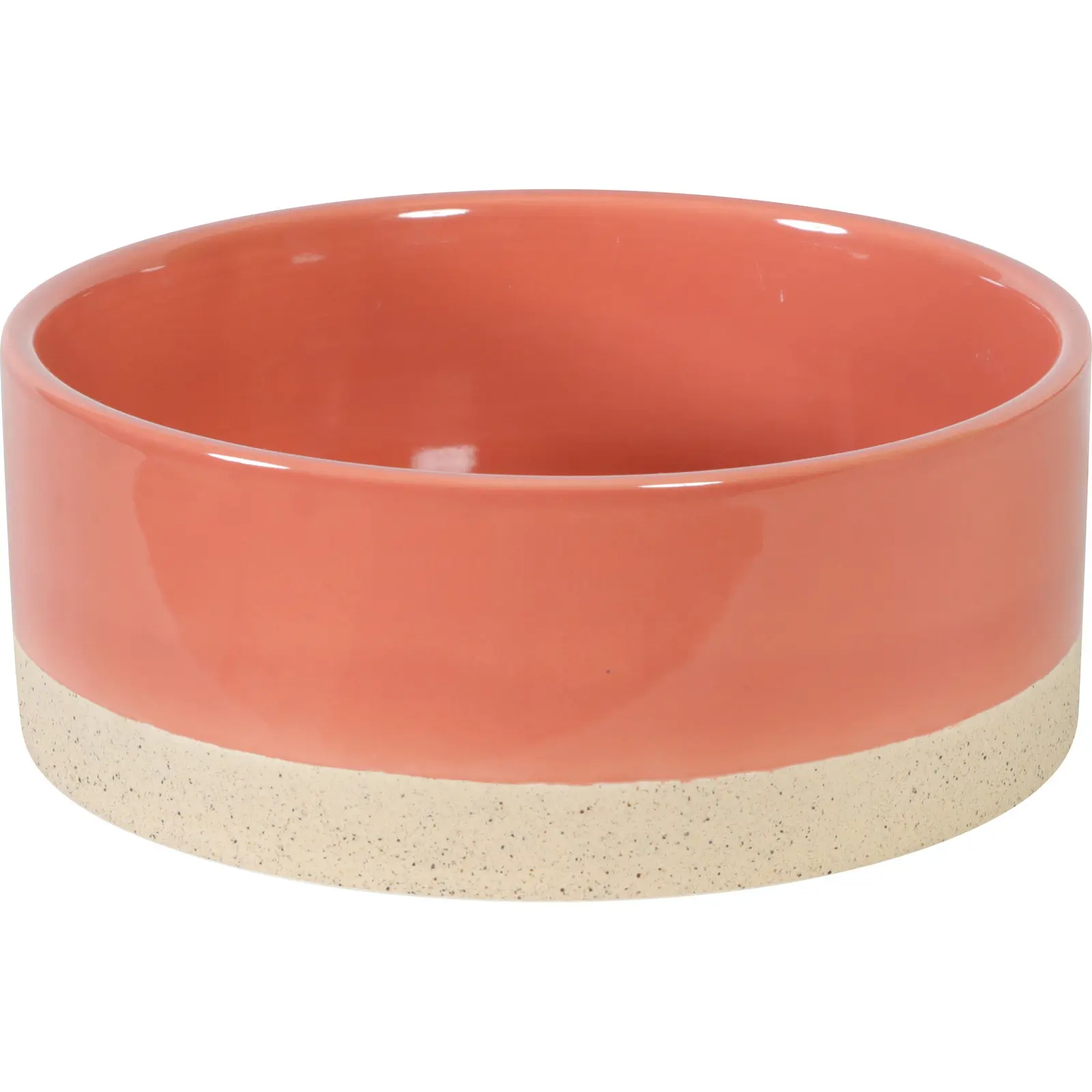 Zolux Rouge Stoneware Dog Bowl Olaria