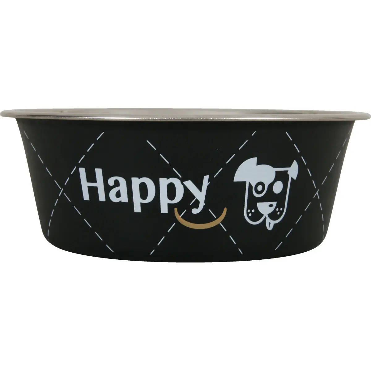 Zolux Noir Stainless Steel Bowl