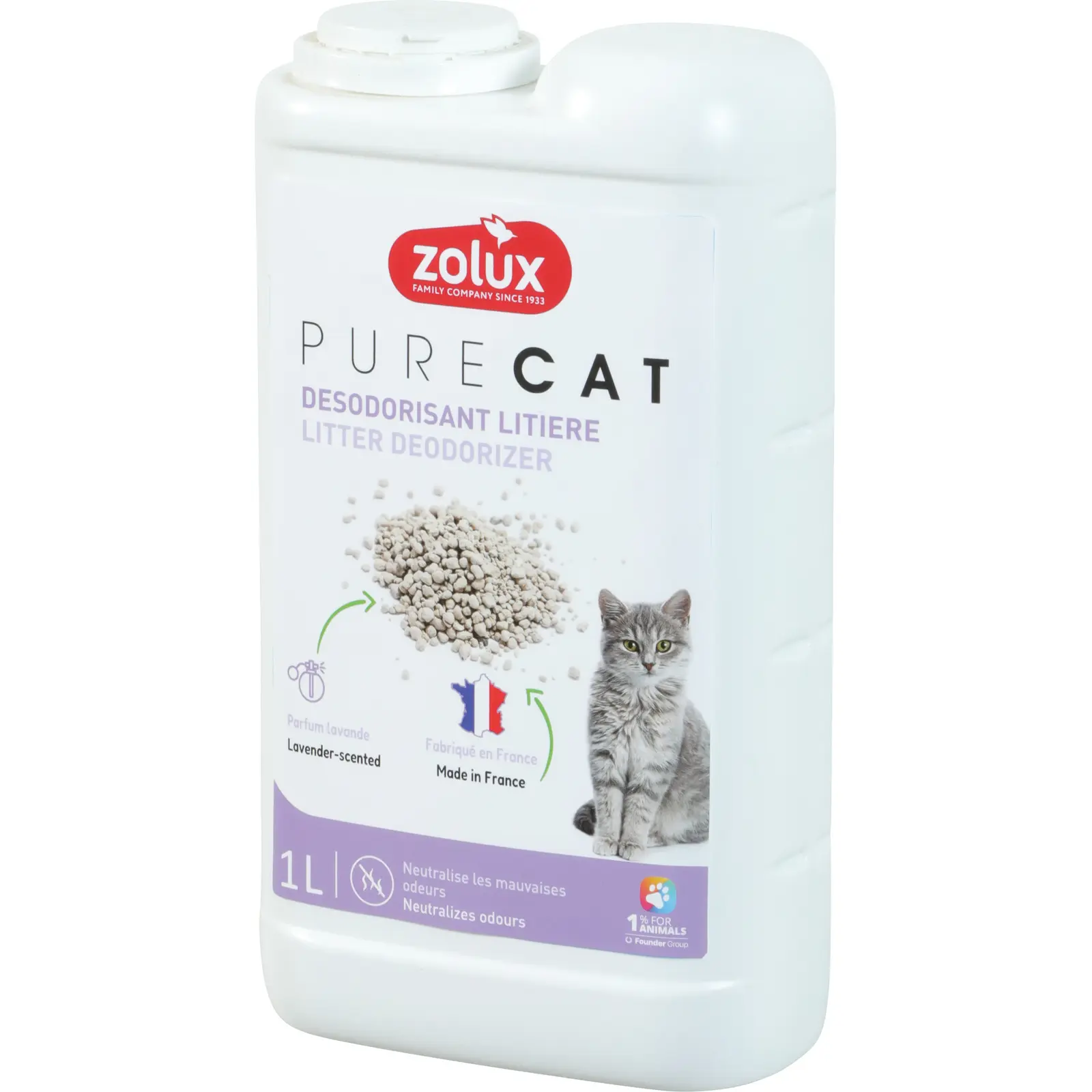 Zolux Blanc Fresh Lavender Litter Deodorizer