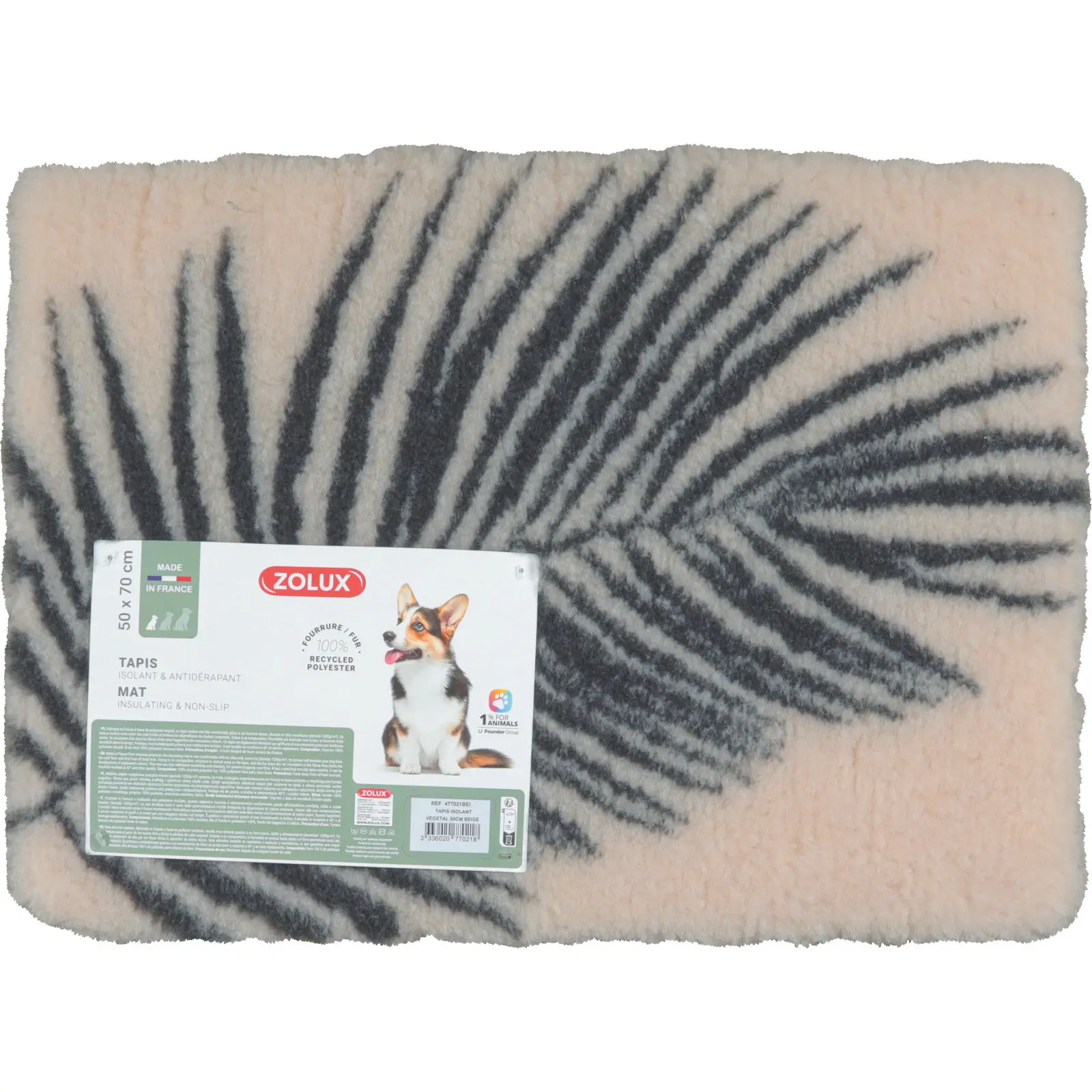 Zolux Beige Insulating Mats For Dogs
