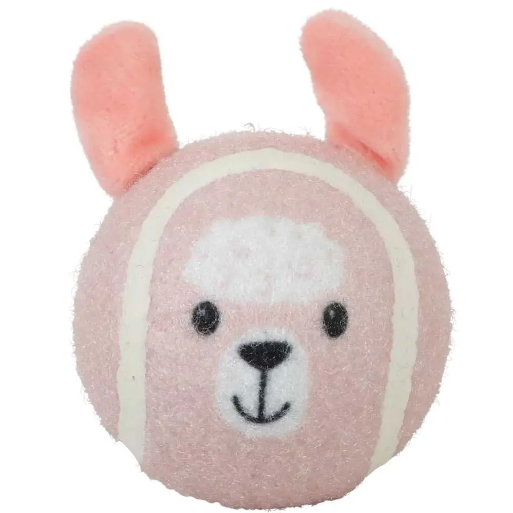 Zolux Rose Dog Toy Tennis Ball Lama
