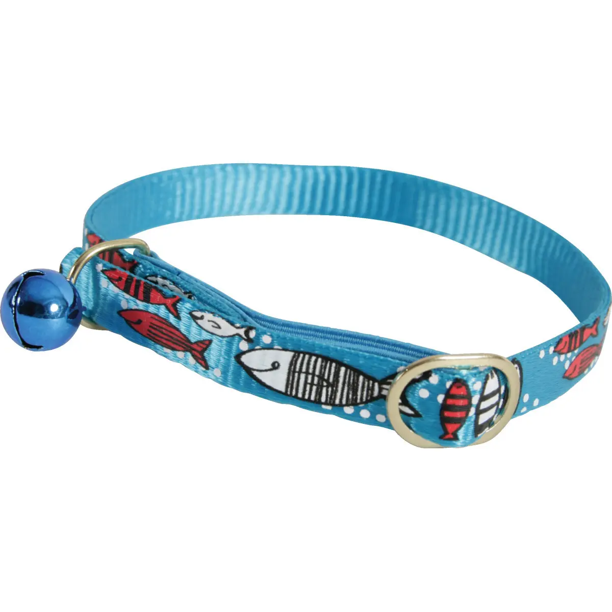 Meilleurs prix pour Collier Nylon "Sardine" 30 Cm / 10 Mm Turquoise - Zolux