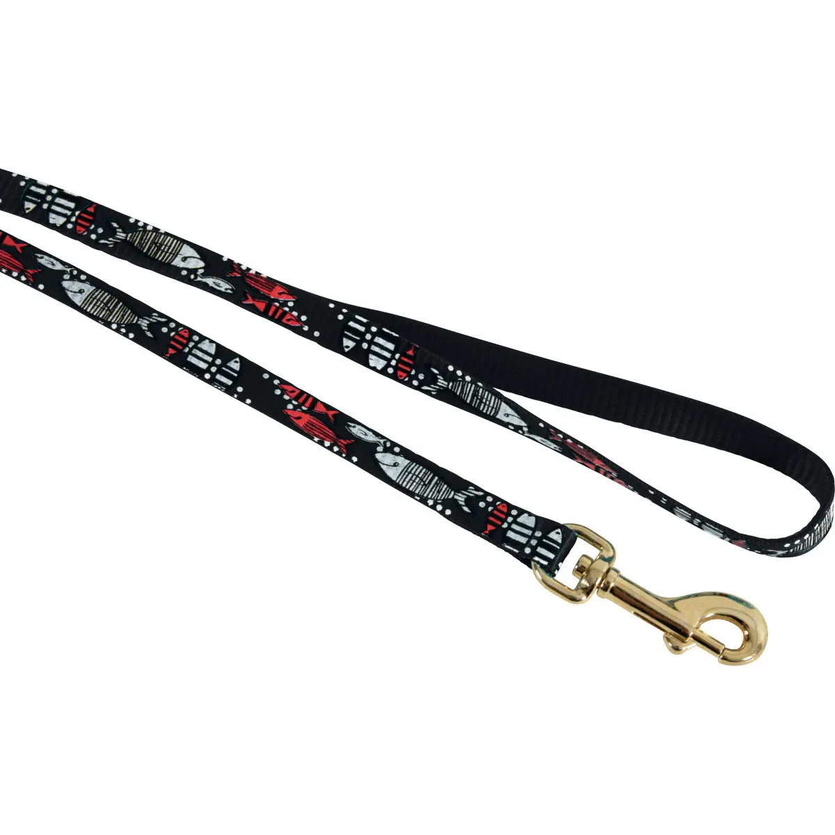 Zolux Noir Nylon Sardine Cat Leash