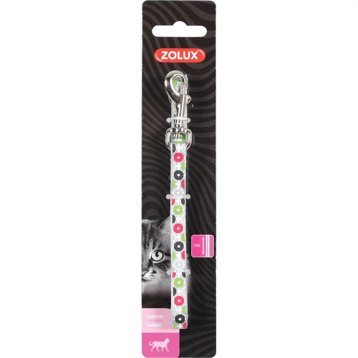 Zolux Gris Nylon Arrow Cat Lead