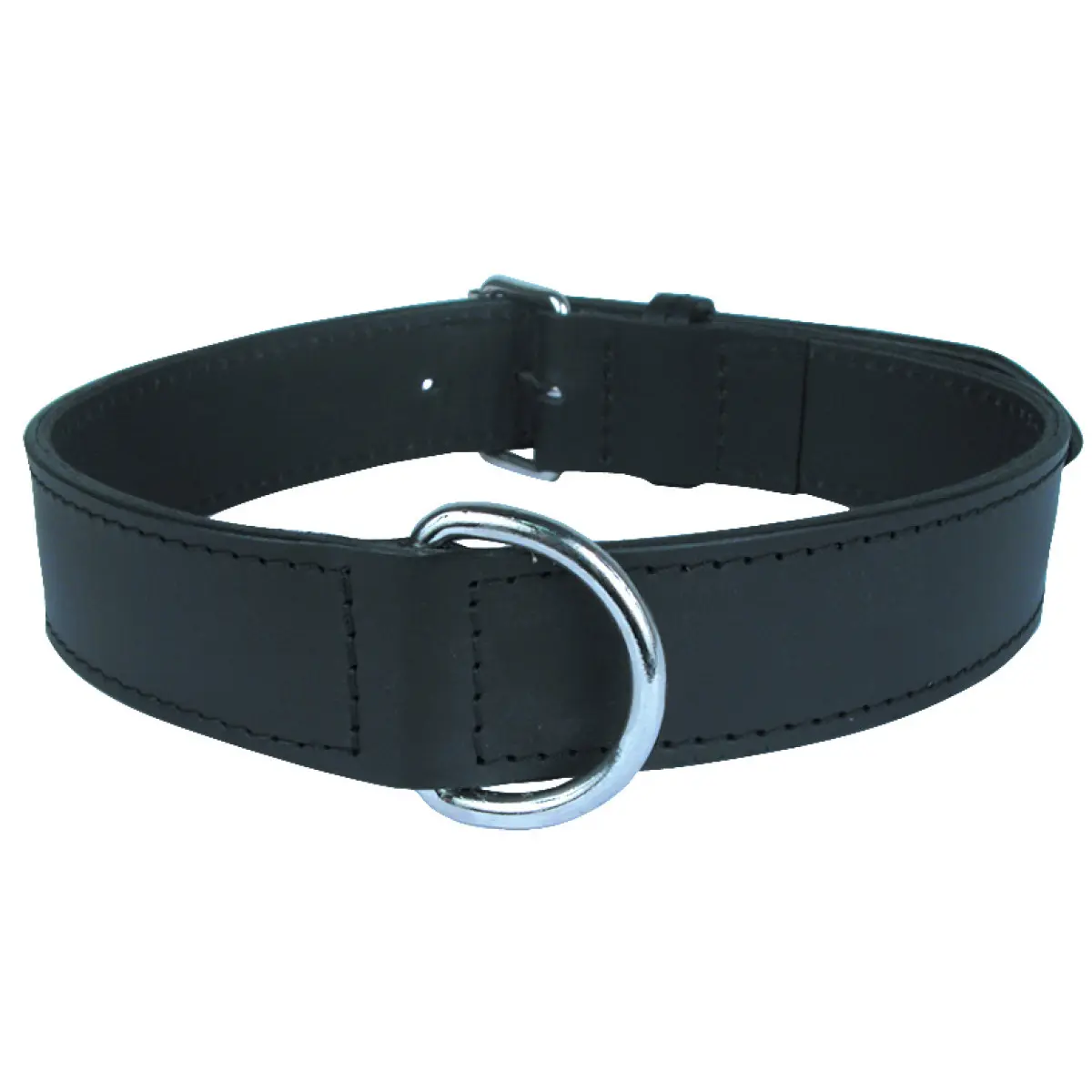 Collier en cuir doublé pour chien Zolux