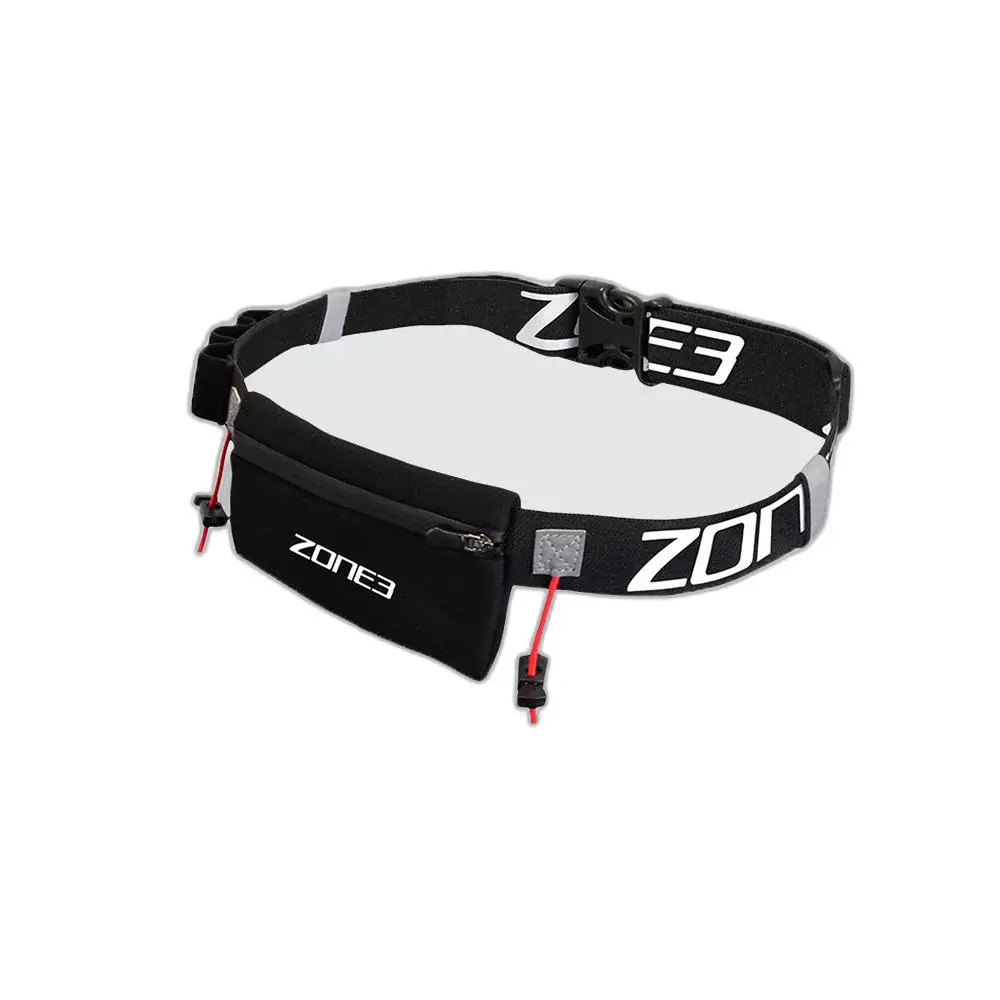 Cintura Running avec pochette carburant néoprène et stockage gel énergétique Zone3