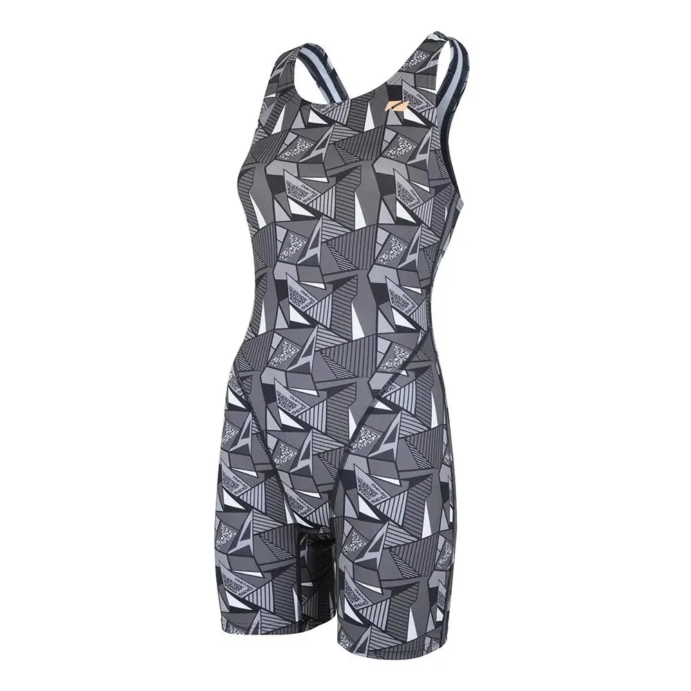 Kurze Neoprenanzug für Damen mit kurzen Beinen Zone3 OWS Renew