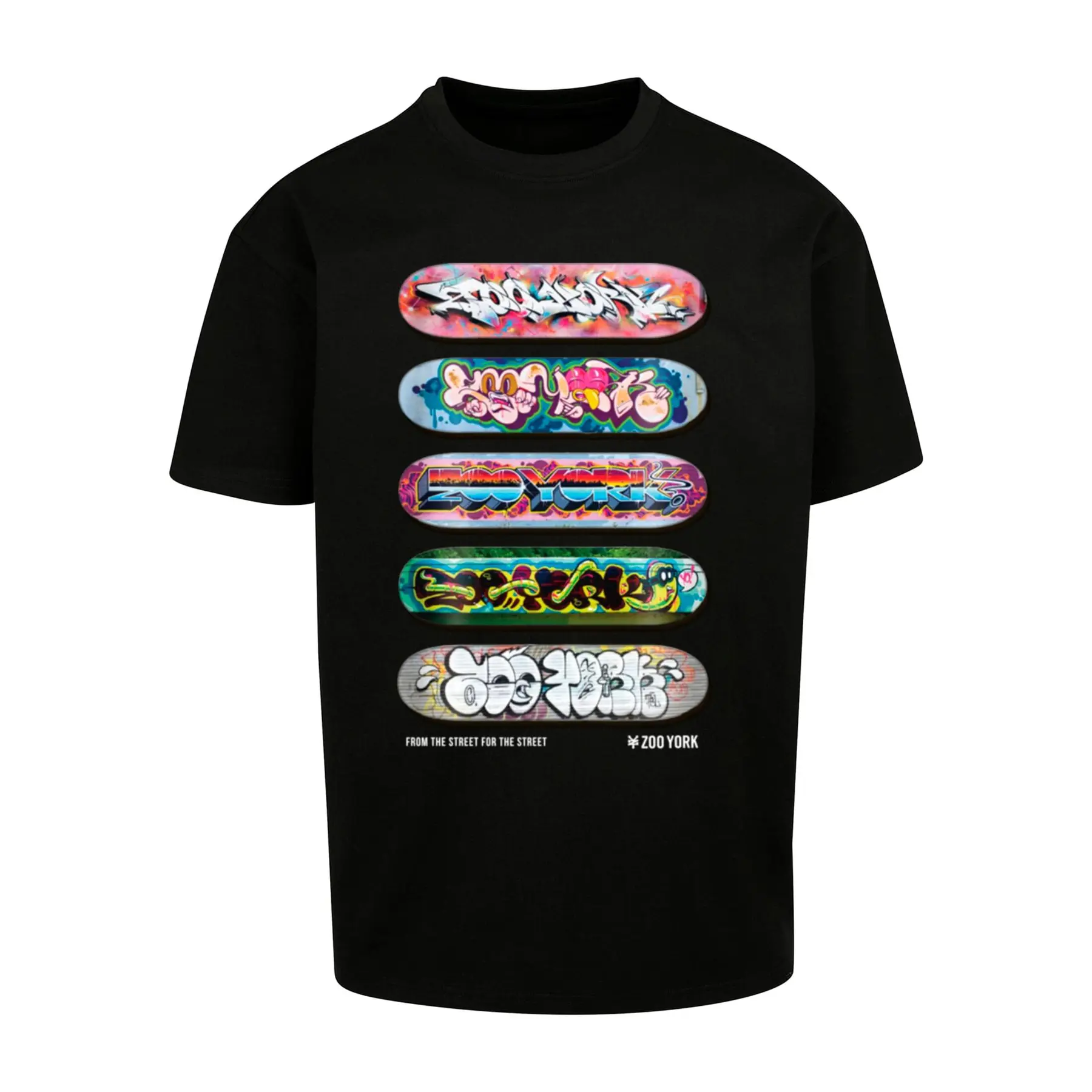 4069389932513 - Oversized T-Shirt Zoo York Skateboards Heavy