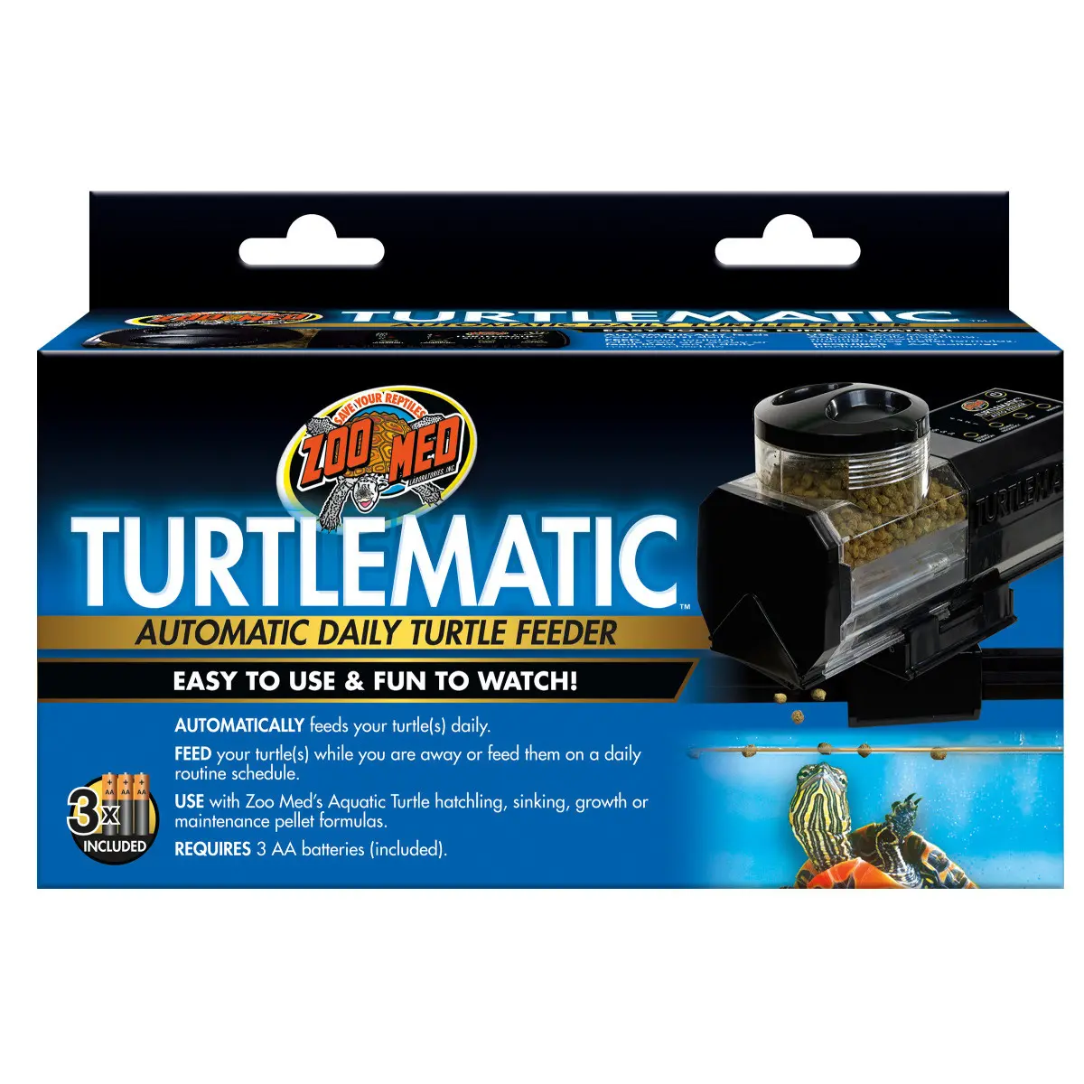 Distributeur de nourriture pour tortues Zoomed TF-10E