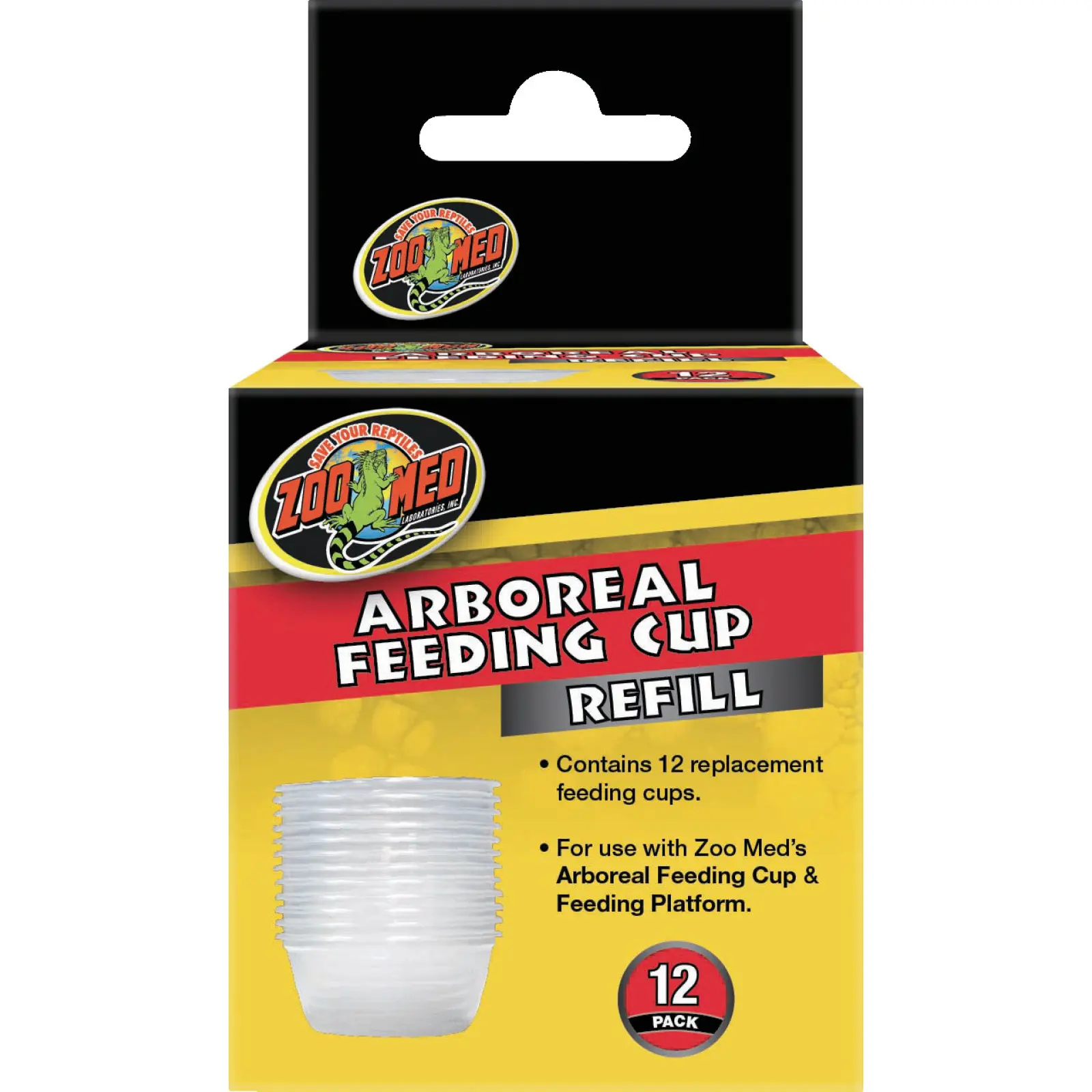 Recharge coupelle reptile arboricole Zoomed (x12)