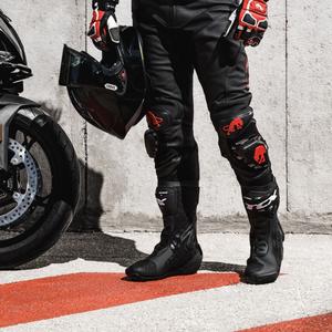 Men's leather