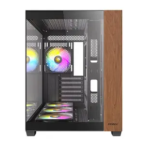 PC-Gehäuse Midi-Tower ATX Antec CX800 Wood RGB