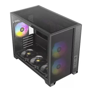 PC-Gehäuse mit Glasseite Antec ATX Flux M RGB image-5